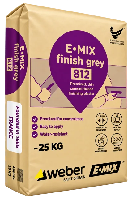 E.MIX FINISH GREY 812