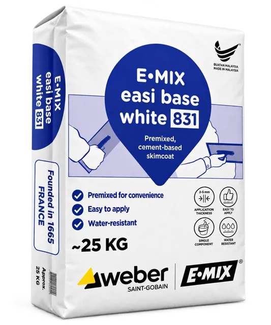 E.MIX EASI BASE WHITE 831