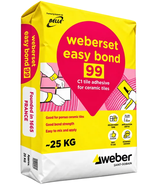 weberset easy bond 99
