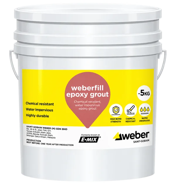 weberfill epoxy grout - Black