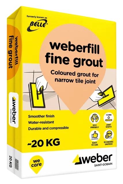 weberfill fine grout - Premium