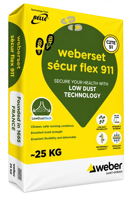 weberset secur flex 911